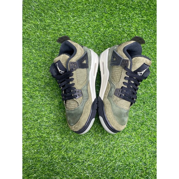 Air Jordan 4 Retro SE Craft Medium Olive Size Women’s 7 - Picture 5 of 7
